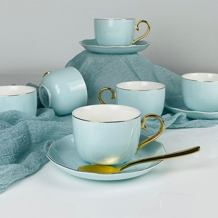 Lenardi 133-418 Чайный набор 12пр. 240мл в под.уп. (х6)Фарфор