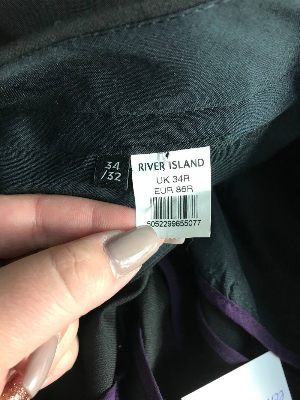 Брюки River Island комфортные, маркировка 34/32, визуально 50 размер