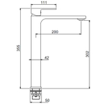Смеситель для раковины Gappo G1083-82