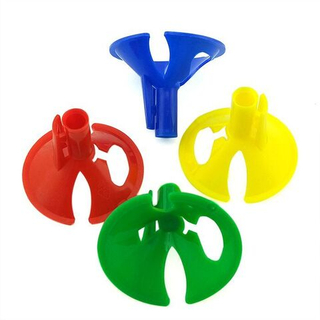 Розетка д/шара универсальная ассорти  цветное 100шт/уп