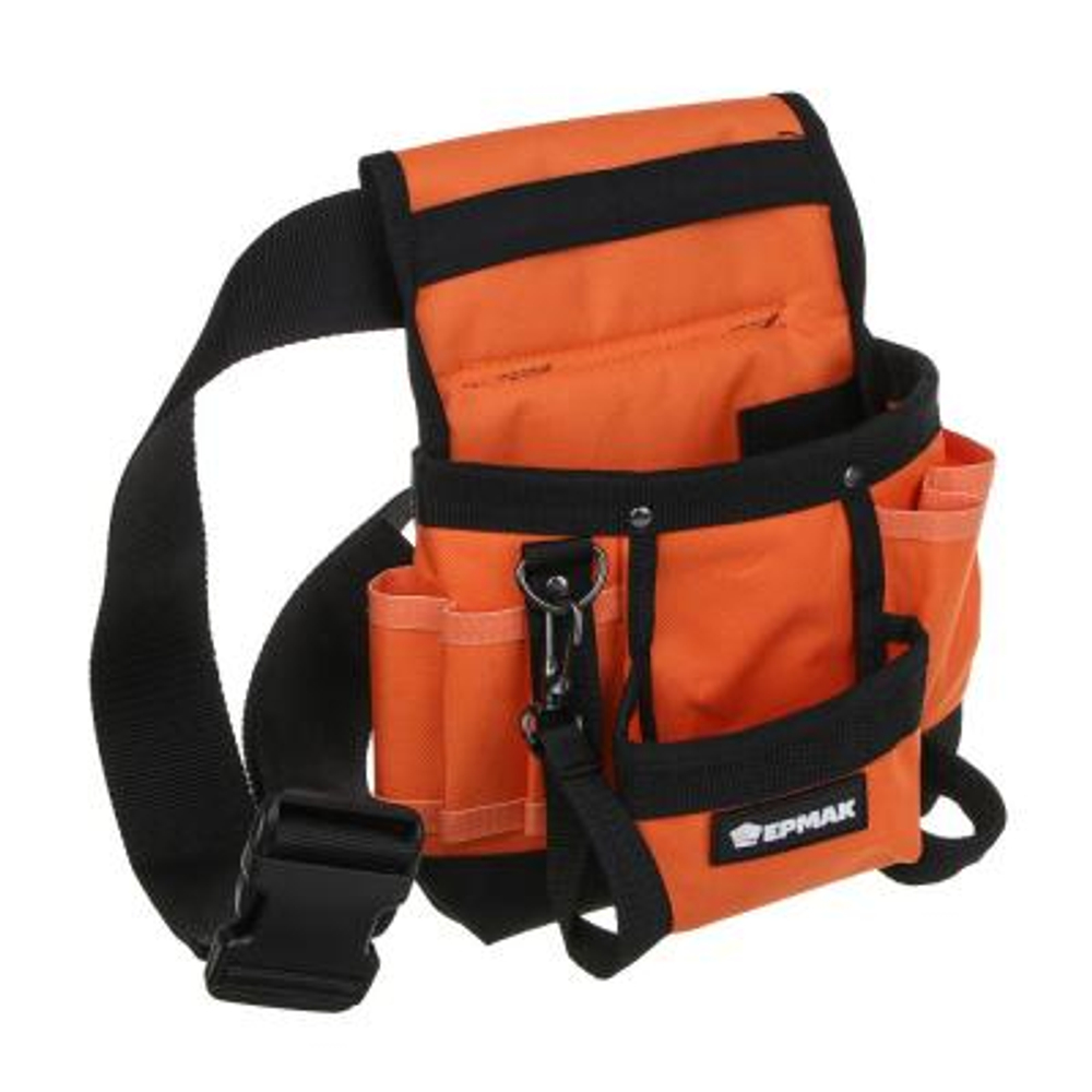 Сумка-пояс для инструментов Ермак, 6 карманов 29х24см