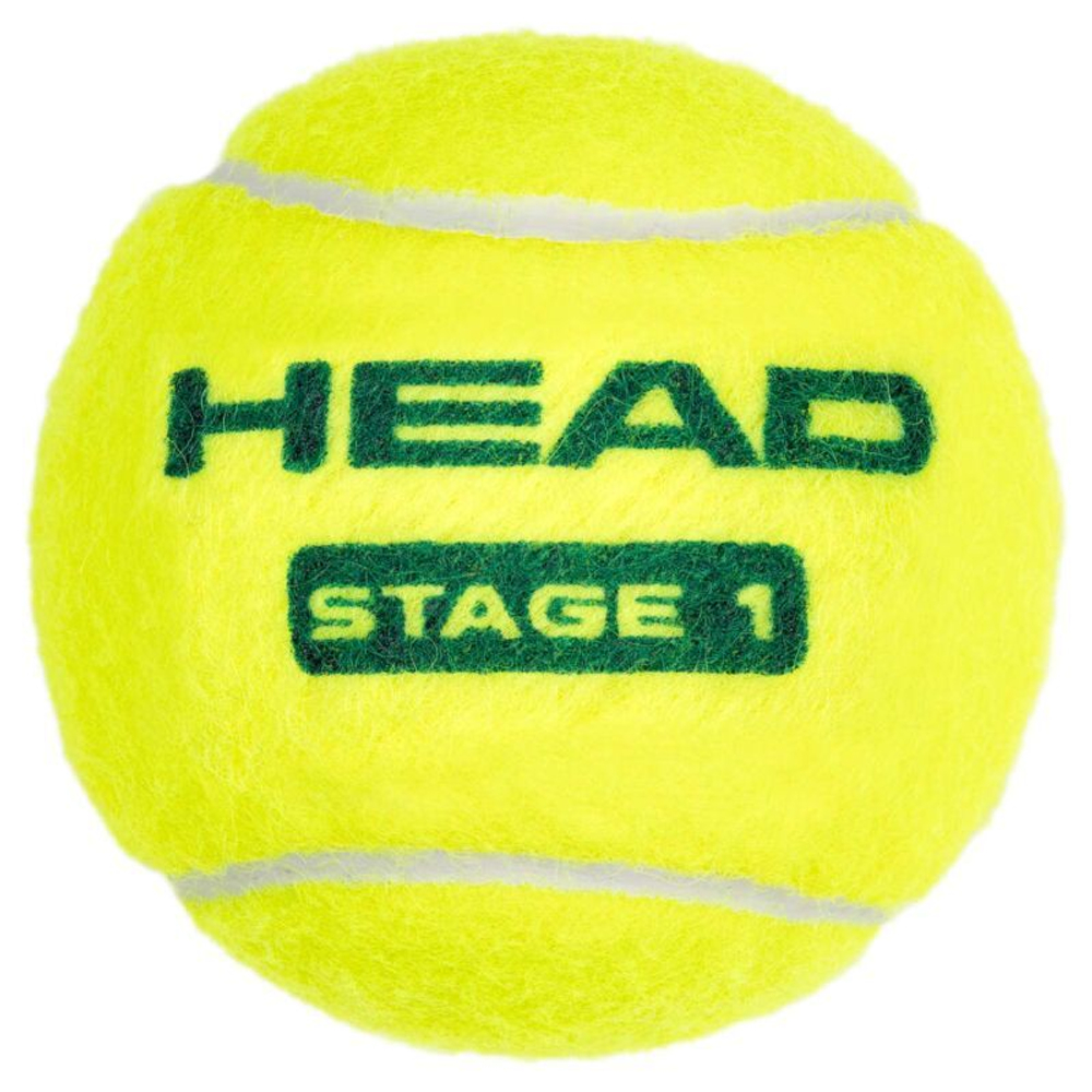 Детские теннисные мячи Head Stage 1 Green - 24 x 3B