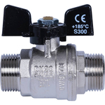 Кран шаровой Bugatti Oregon 3/4" наружная-наружная (бабочка)