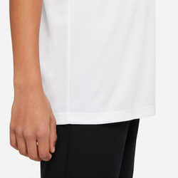 Футболка для мальчика теннисная Nike Dri-Fit Victory Golf Polo - white/black