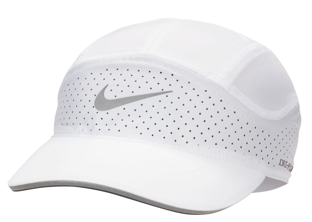 Кепка теннисная Nike Dri-Fit Adventage Fly Unstructured Reflective Design Cap - white/anthracite/ref