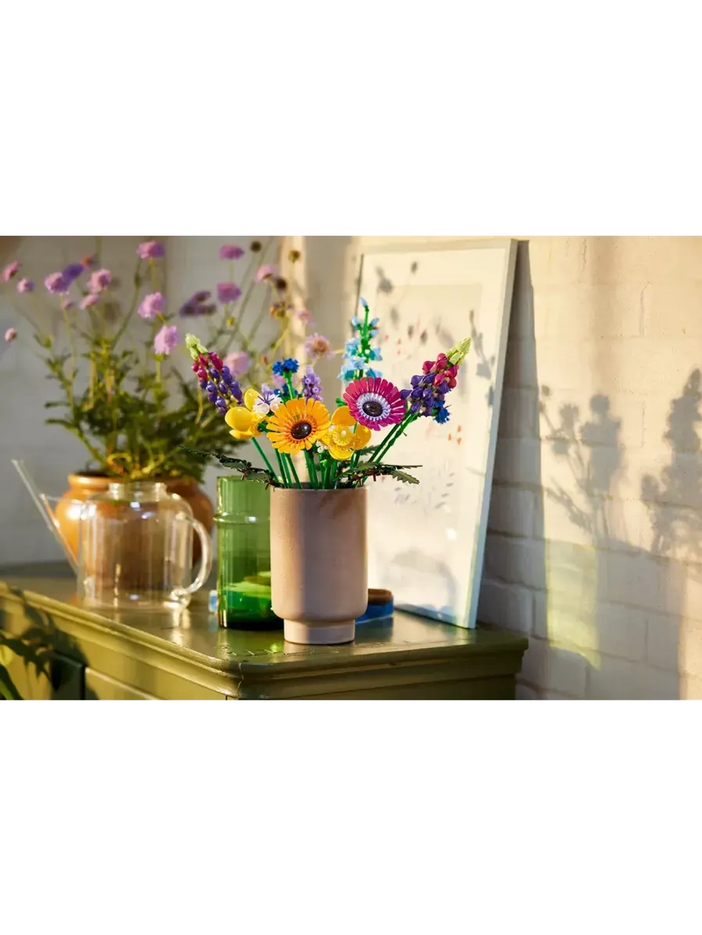 Конструктор Букет полевых цветов 939 деталей