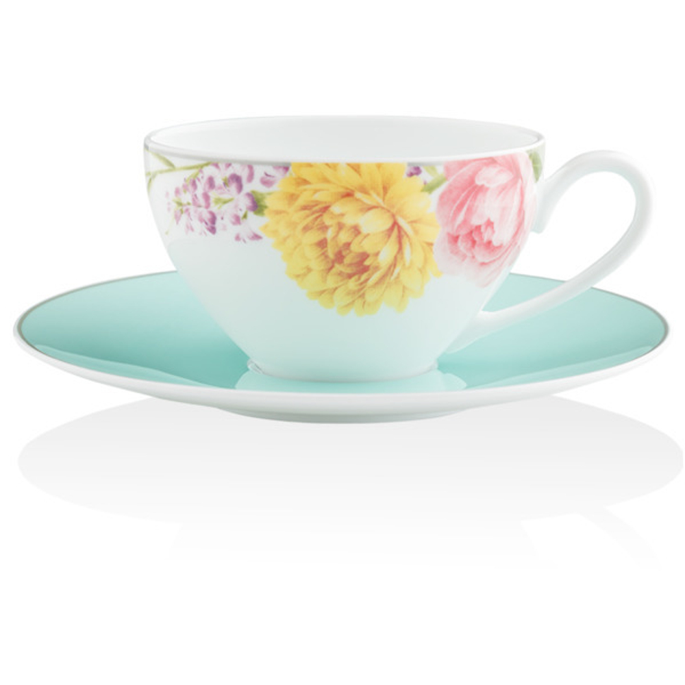 Чашка чайная с блюдцем Noritake Пикник в саду 250мл