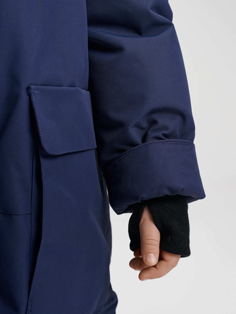 Комбинезон детский пуховый BASK kids YETI синий