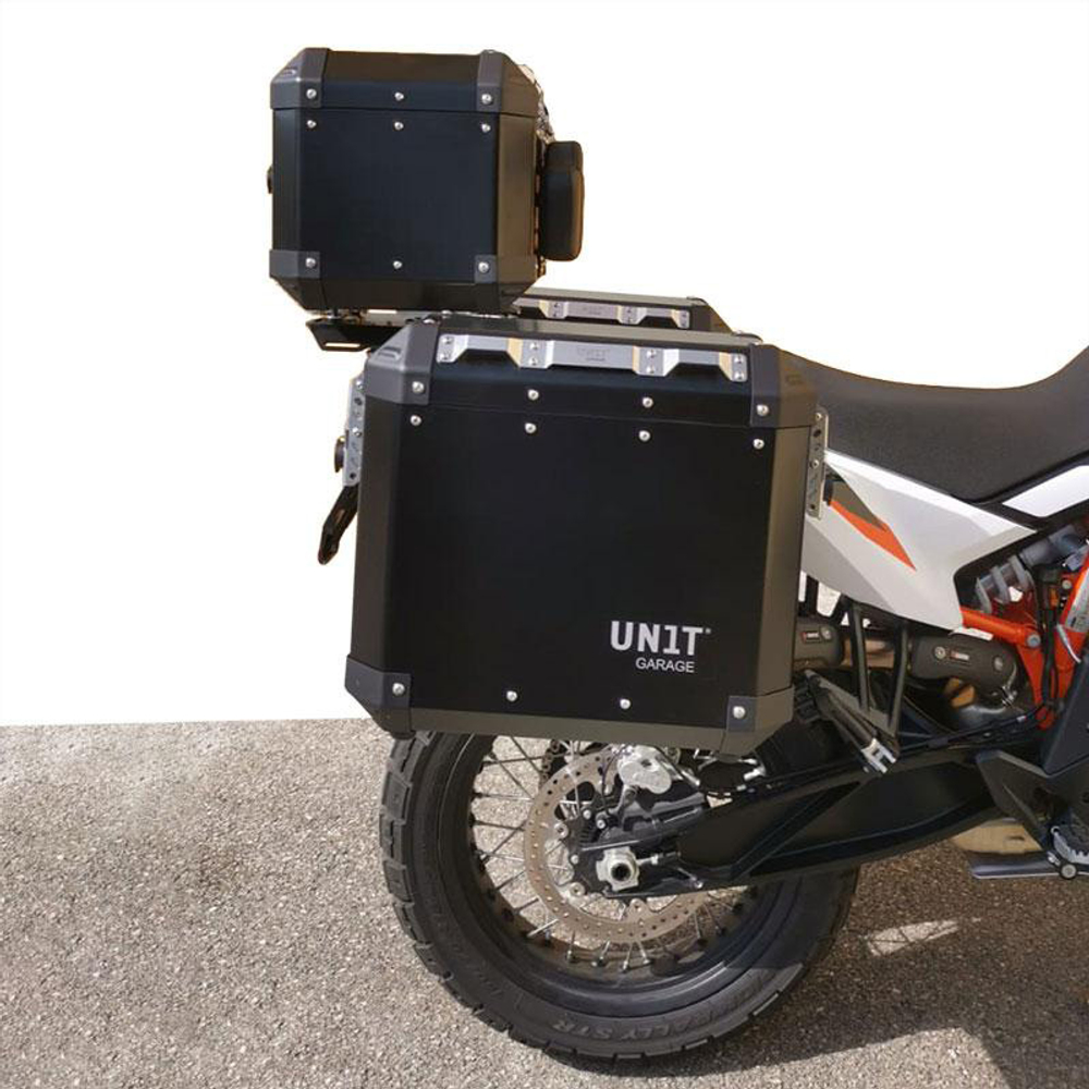 Unitgarage Кофр верхний алюминиевый + крепление KTM 790 Adv / 890 Adv