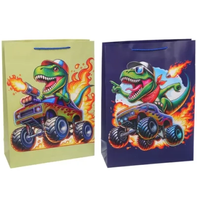 Пакет подарочный «Мой динозавр» 31*42*12 см