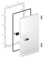 Дверь распашная для холодильной камеры ПРОФХОЛОД Оптима РДО О 1200 1800 120 (1200x1800 мм, панель 120 мм)