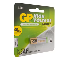 Батарейка GP Batteries высоковольтная, 12В, 23AF, 1 шт