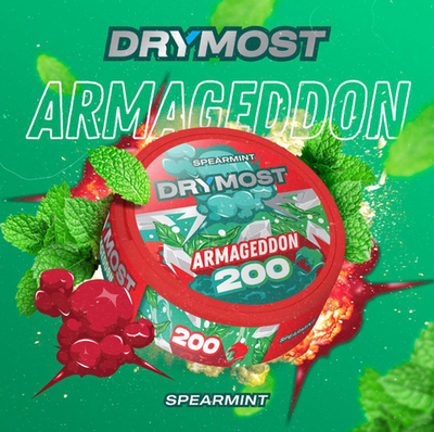 СНЮС DRYMOST ARMAGEDON SPEARMINT (200МГ) - МЯТА