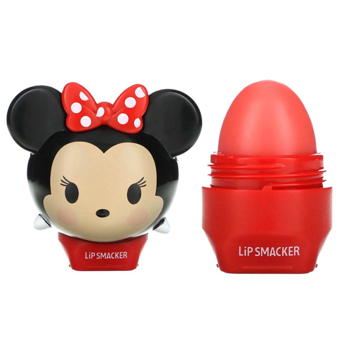 Lip Smacker, Disney Tsum Tsum, бальзам для губ, минни-маус, клубничный леденец, 7,4 г (0,26 унции)