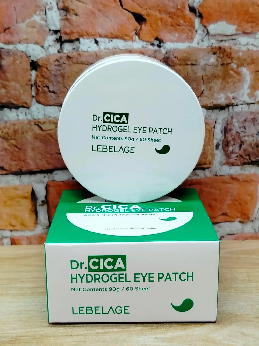 Lebelage гидрогелевые патчи для глаз с центеллой азиатской 60шт