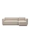 Neom Модульный диван с правым/левым шезлонгом бежевого цвета 263 см