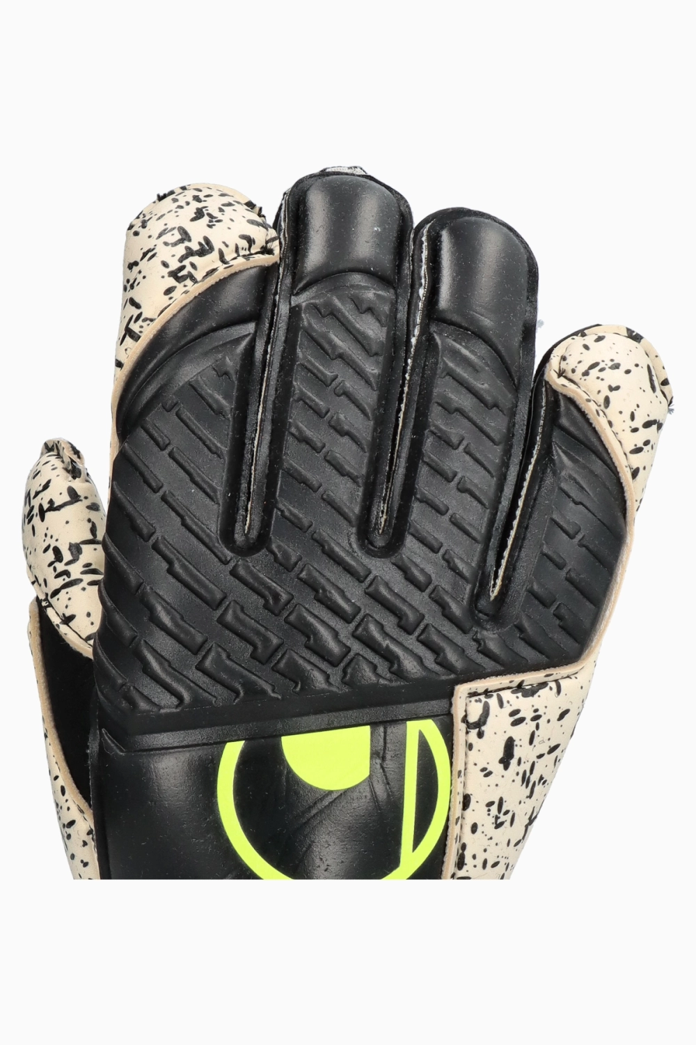 Вратарские перчатки Uhlsport Fangmaschine Supergrip+ Flex Frame Carbon - черный