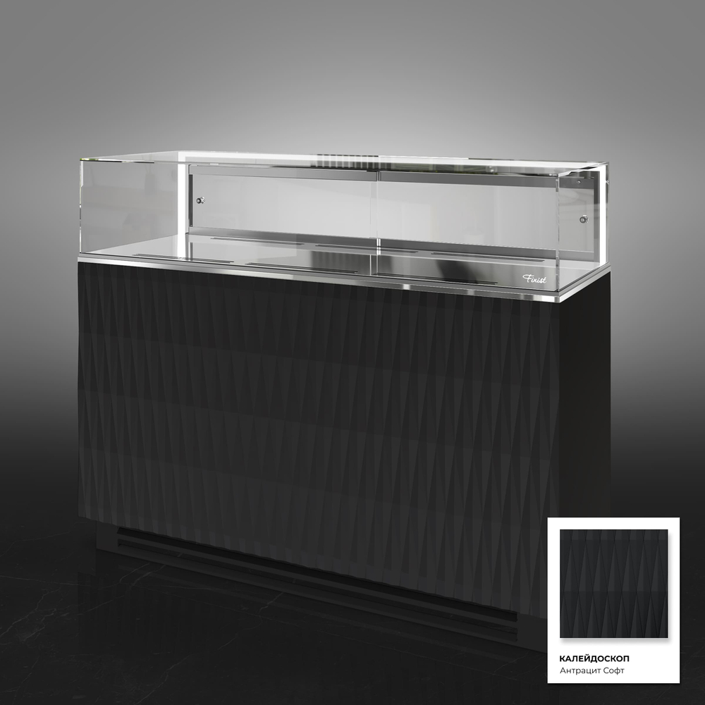 Кондитерская напольная холодильная витрина Finist GLASSIER 58 LUX