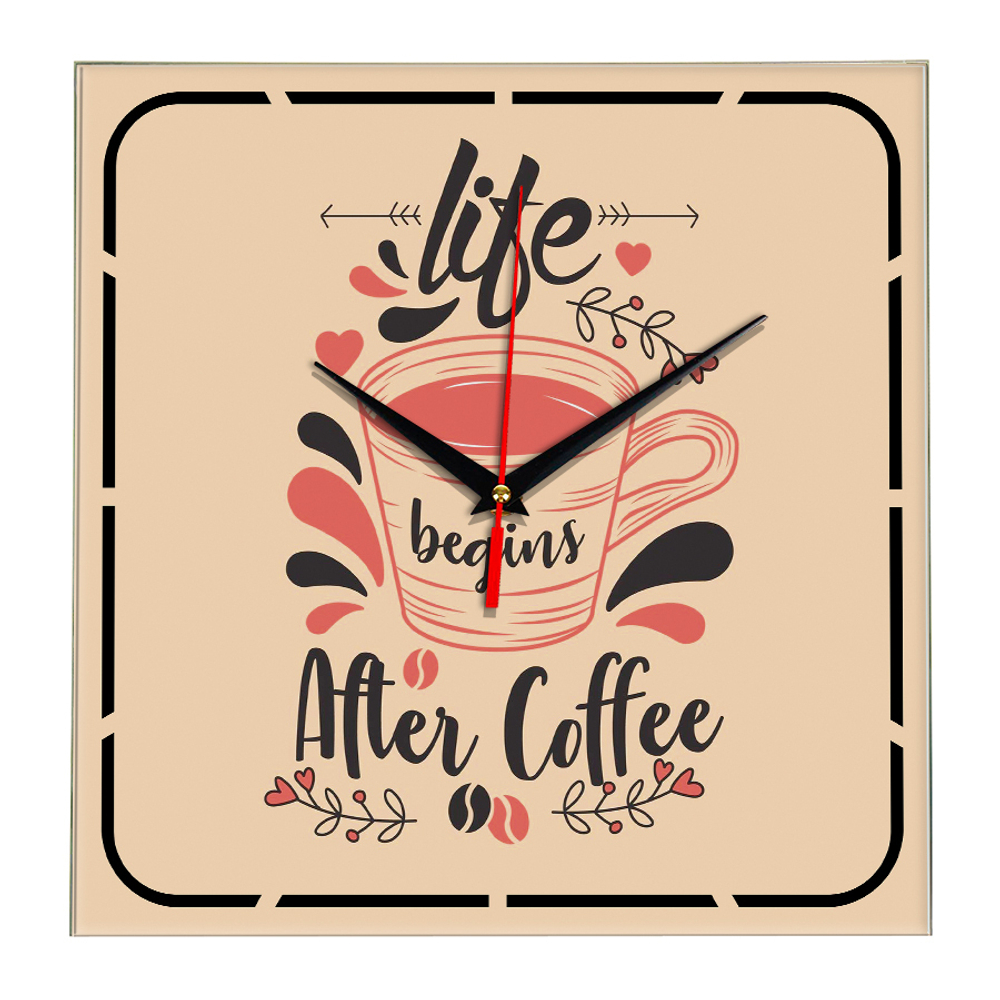 Настенные часы Lite After Coffee