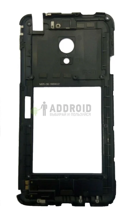 Задняя часть корпуса с полифоническим динамиком для Meizu MX3 черная