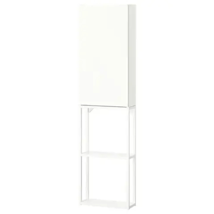 Комбинация для ванной - IKEA ENHET, 40х17х150 см, белый, ЭНХЕТ ИКЕА