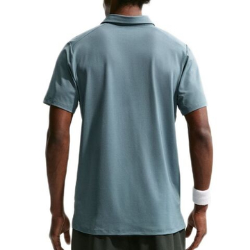 Мужское теннисное поло Nike Court Advantage Dri-Fit Tennis - mineral slate/white