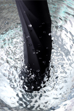 Вибратор с ротацией Waname Tornado черный 25 см