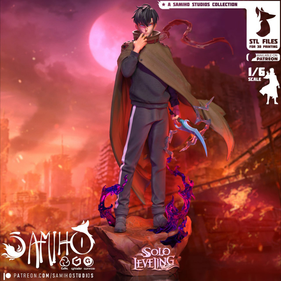 Сон Джинву Поднятие уровня в одиночку Фигурка