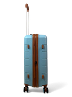 Средний чемодан Mironpan 23102, Голубой, M+