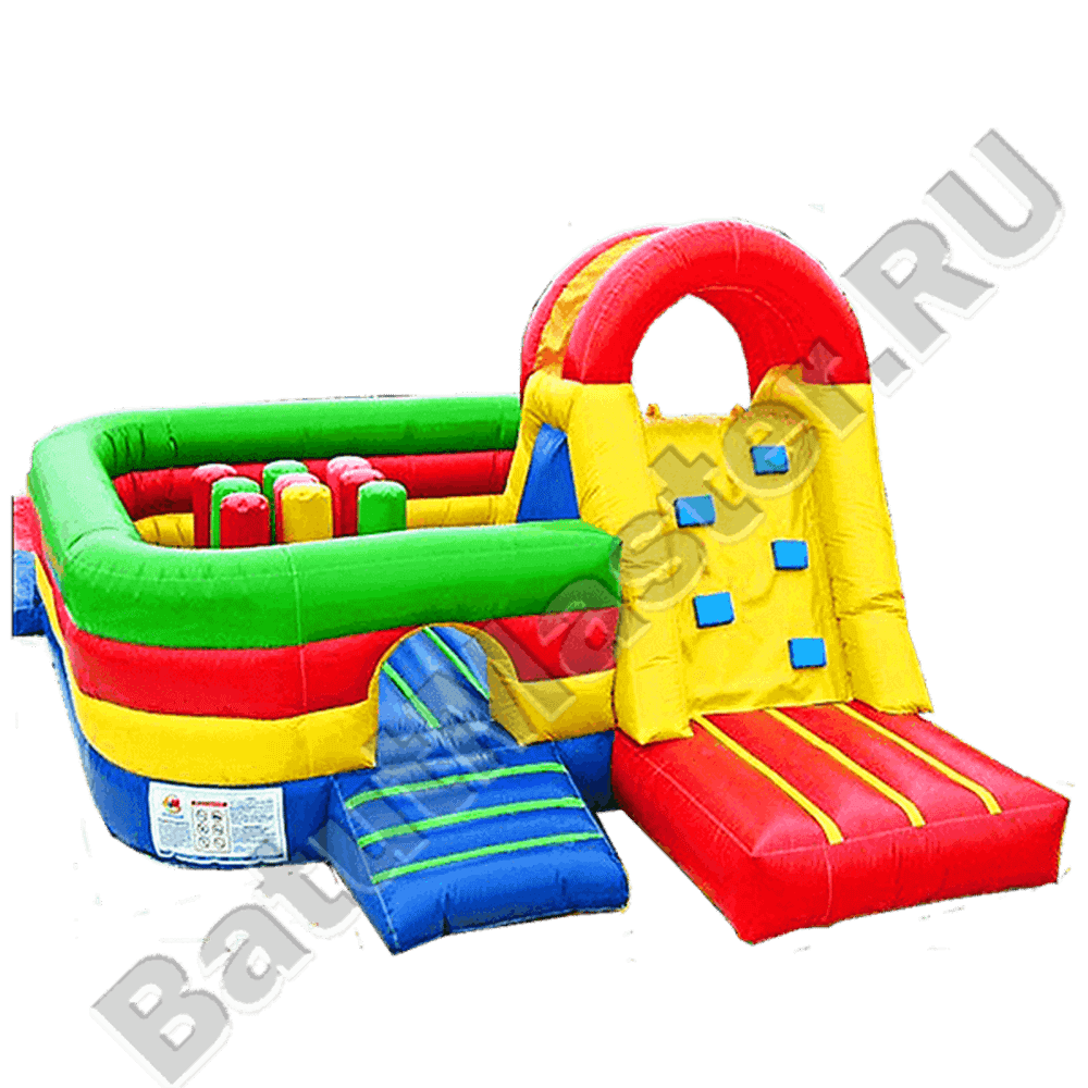 Спортивный надувной аттракцион "Маленький скалодром"