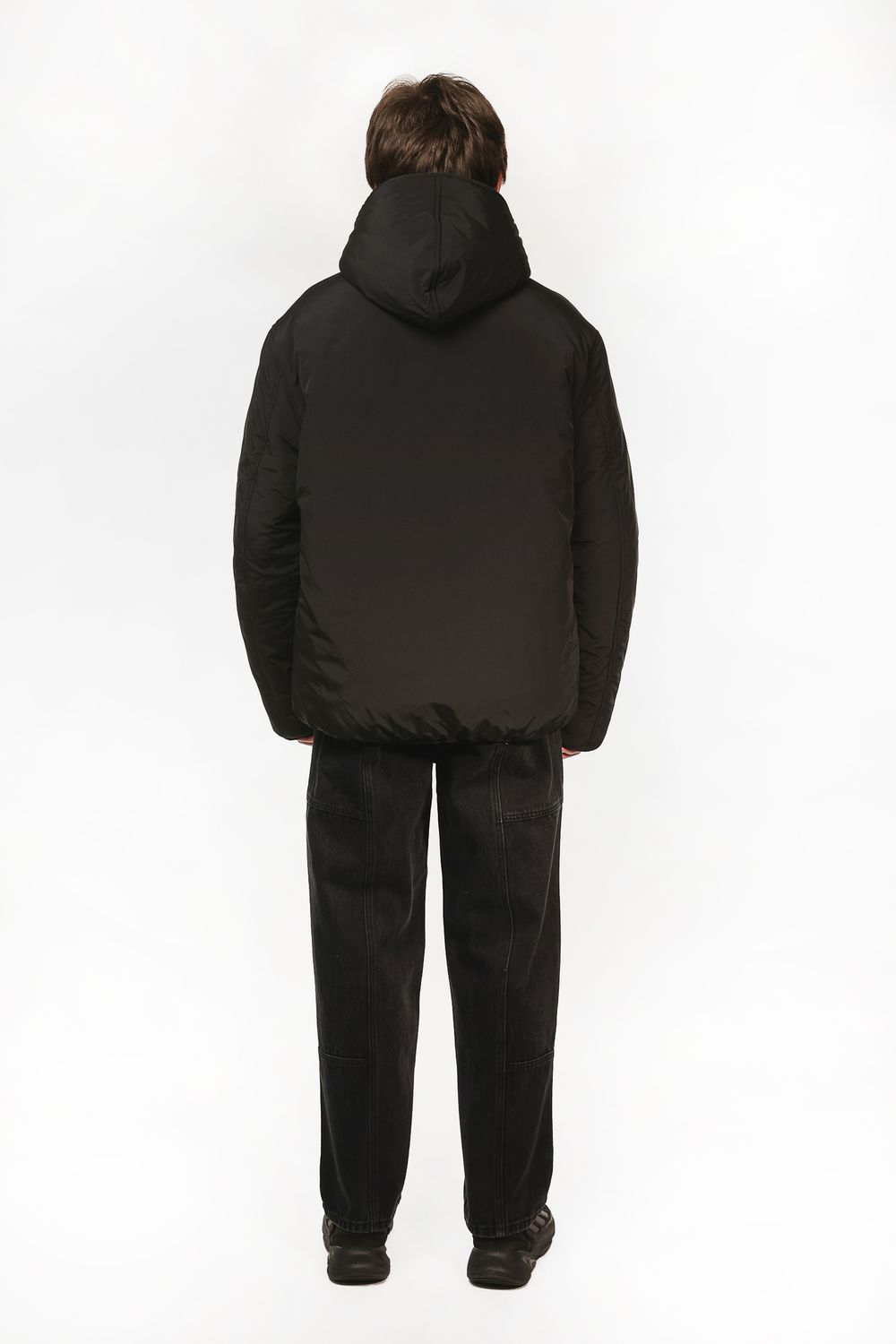 Куртка Ymkashix двухсторонняя черная