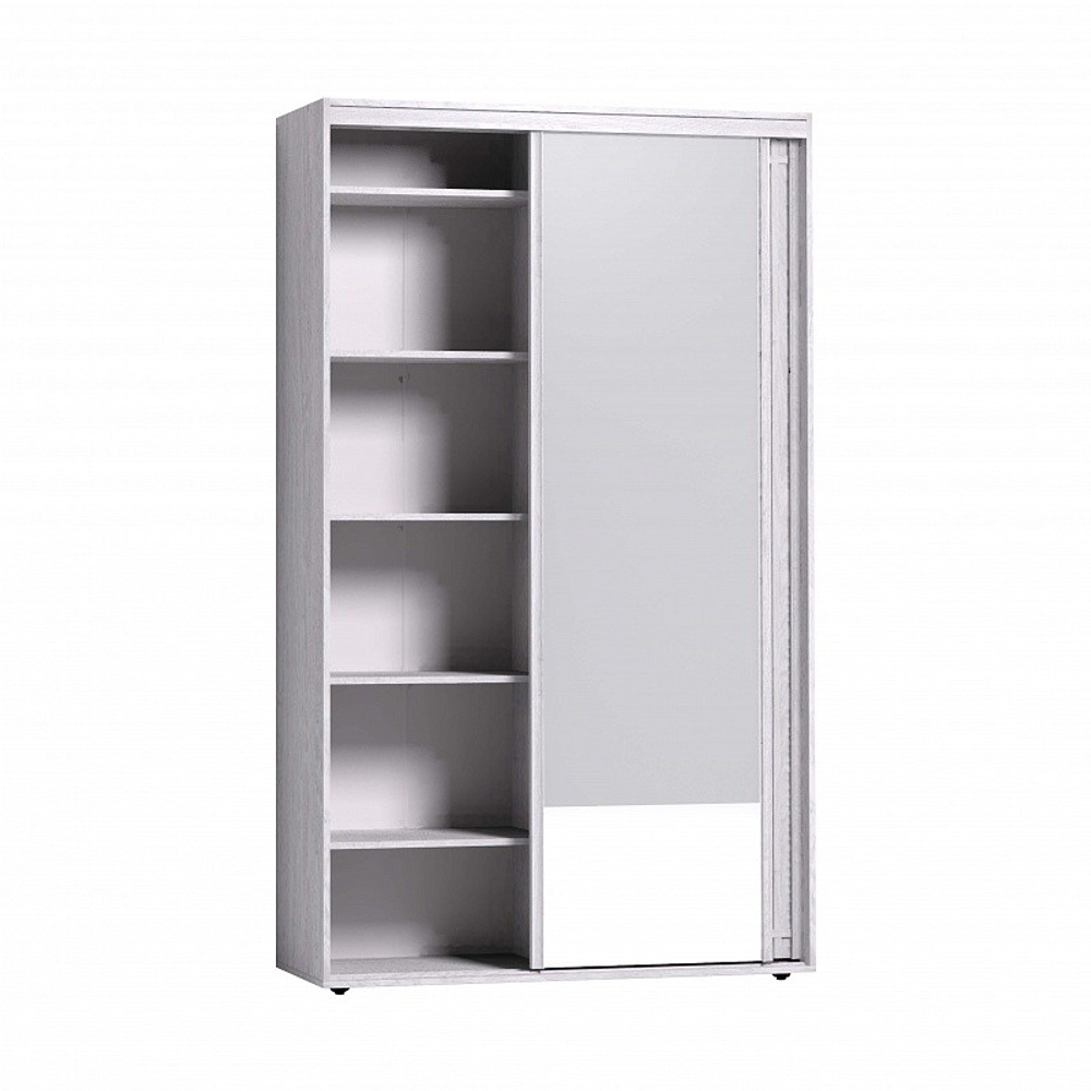 Шкаф-купе с зеркалом Sherlock 303 Ясень анкор светлый