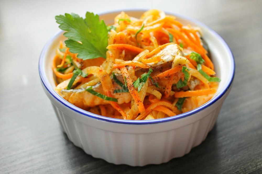 Салат СЕЛЬДЬ ХЁ с морковью 1кг