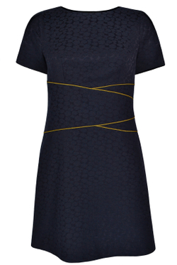 Платье женское 1511ЮП, Т-син.цветы #188ТСЦ051511ЮП