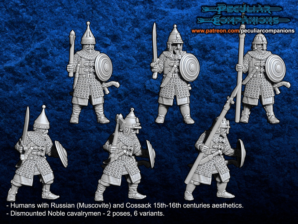 Kislev Heavy Boyars on Foot