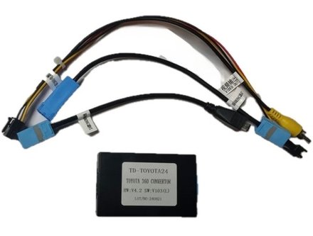 Адаптер видеосигнала штатных камер Toyota и Lexus - BNR/ZH GVIF (LVDS to CVBS)