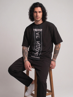 Футболка для парикмахеров НУМЕРО 1 мужская принт Рамки