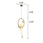 Подвесной светильник 9165P/1 gold