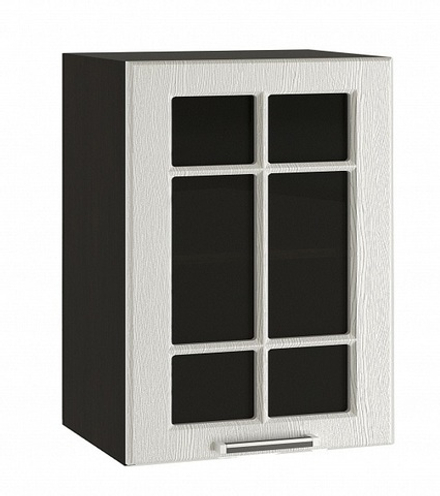 Прага (Сурская мебель) Шкаф верхний 500мм (со стеклом)