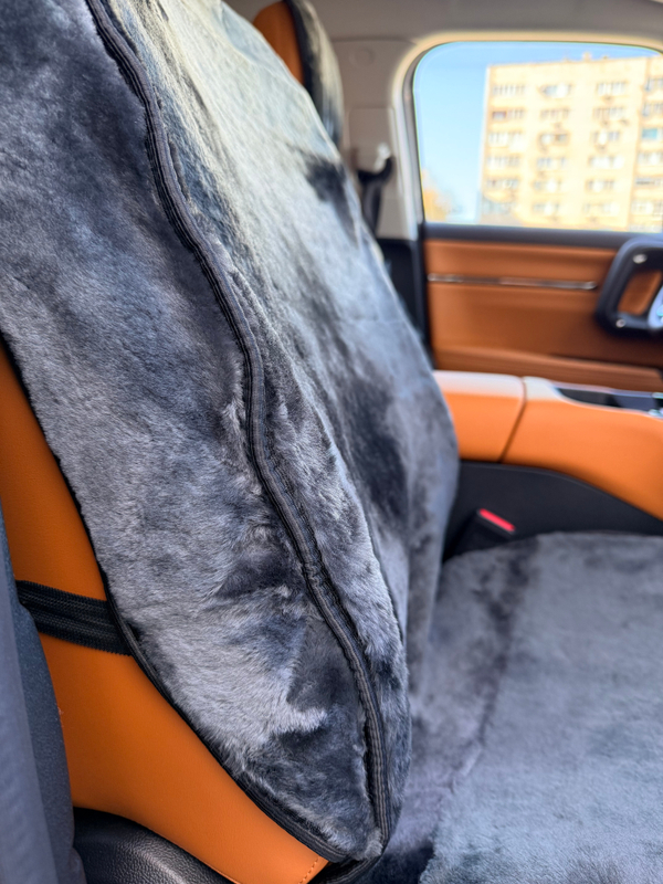 Меховые накидки 2шт из овчины