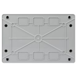 Корпус пластиковый навесной ЭРА COMFORT ЩРН-П-12 IP41 прозрачная крышка белый