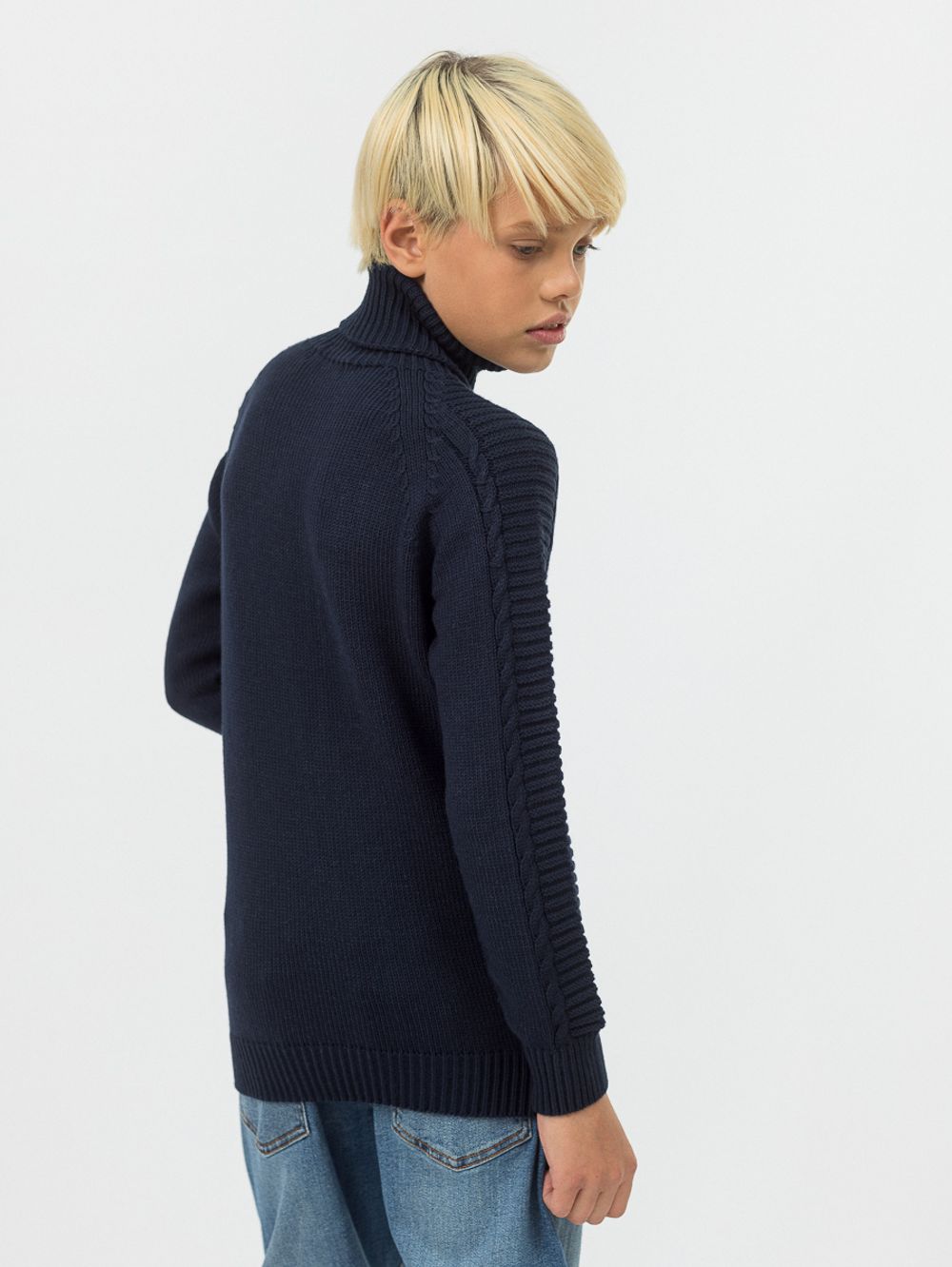 Джемпер для мальчика AT440 синий