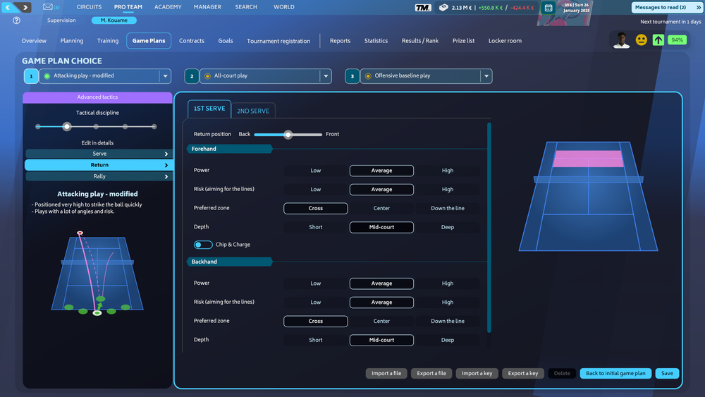 Tennis Manager 2025 (для ПК, цифровой код доступа)
