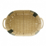 Корзина плетеная овальная Bodhran Sage из коллекции Ethnic | размер M