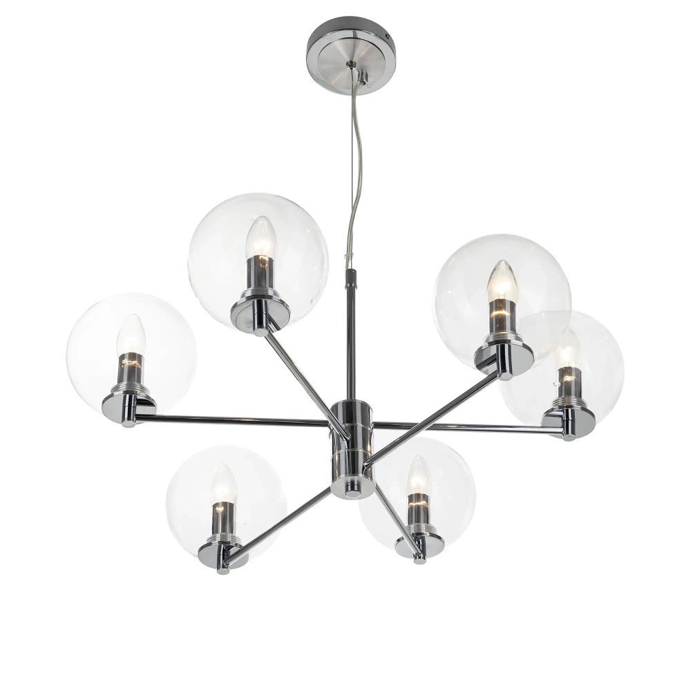 Citilux Галлен CL240161 Люстра подвесная Хром