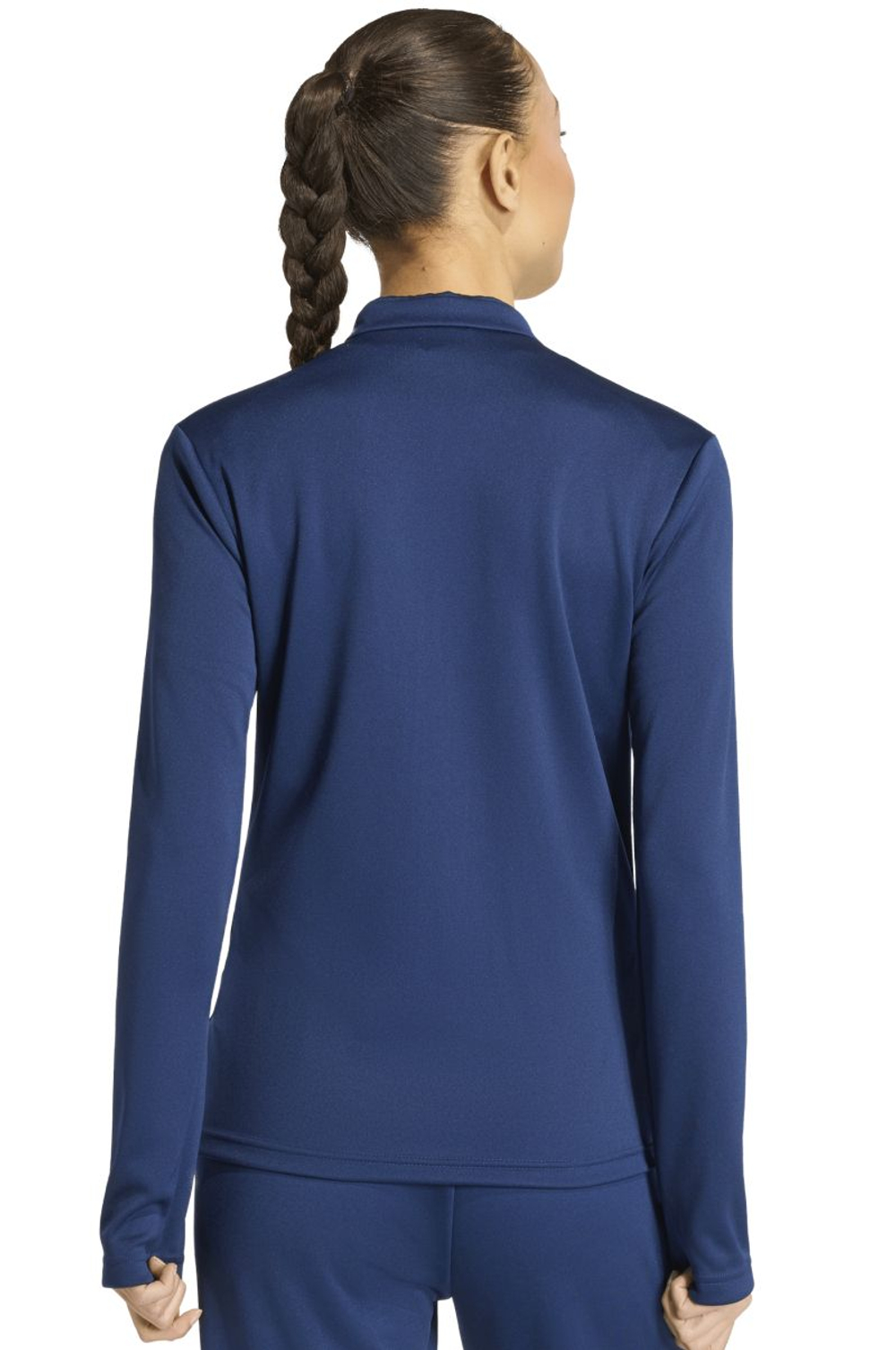 Женская теннисная куртка Adidas Entrada 26 Training - navy blue/white