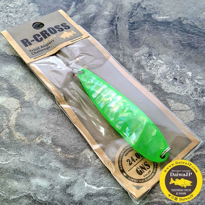 Блесна ITO CRAFT R-CROSS CUSTOM SPOON AWABI 24g GNS