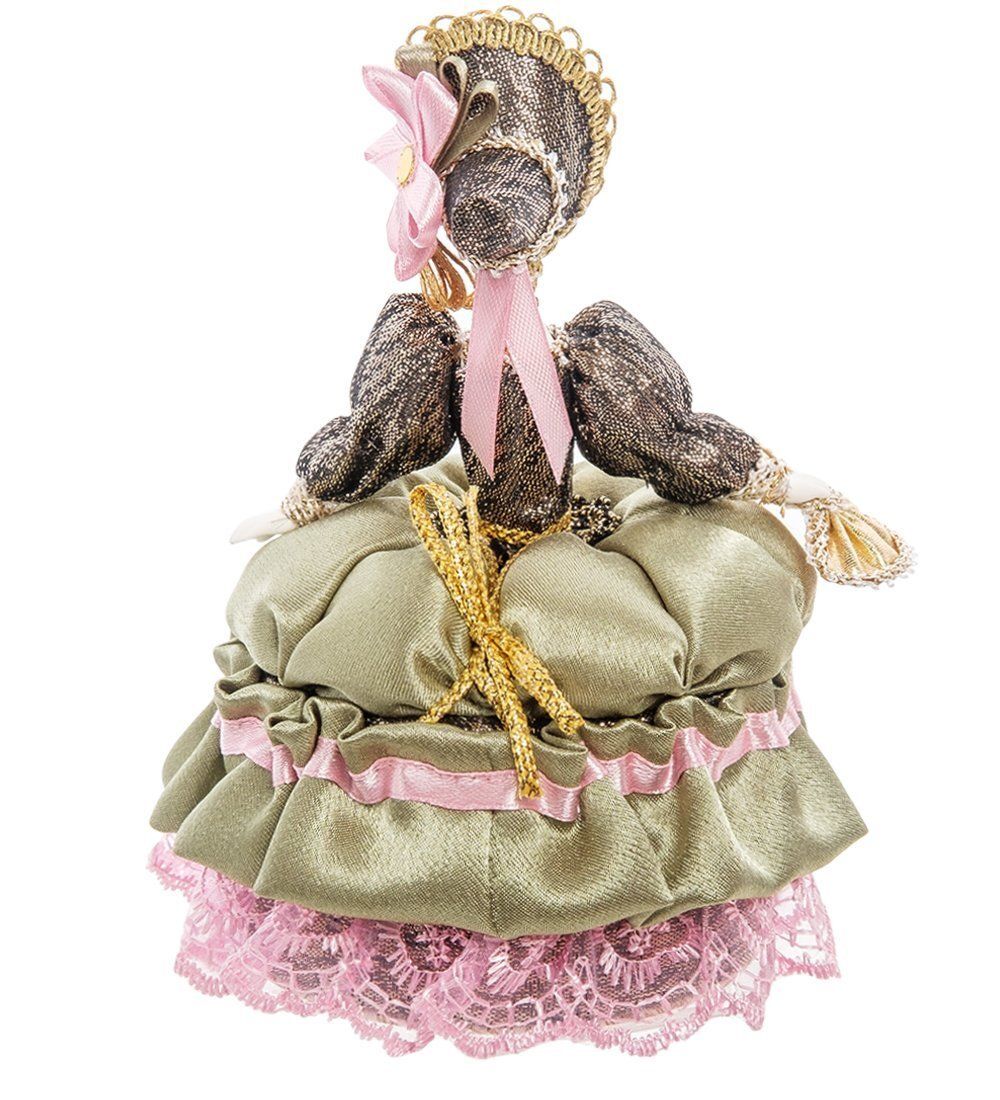 Народные промыслы RK-733/ 8 Кукла-шкатулка «Дама с веером»