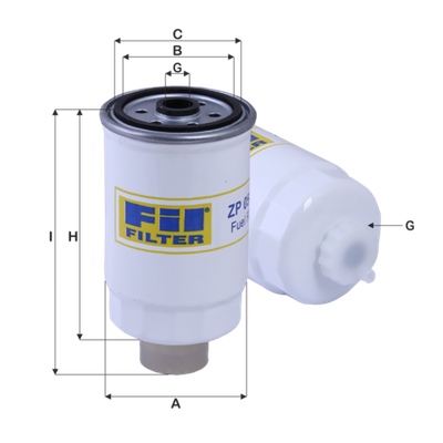 Фильтр топливный ZP 05 CF