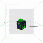 Лазерный нивелир ADA CUBE 360 GREEN ULTIMATE EDITION А00470